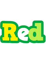 Red soccer logo