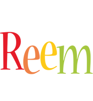 Reem birthday logo