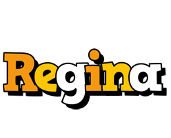 Regina cartoon logo