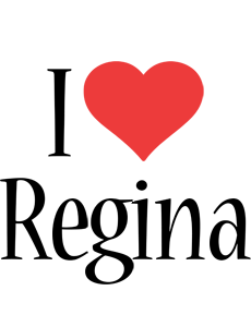 Regina i-love logo