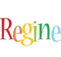Regine birthday logo