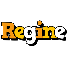 Regine cartoon logo