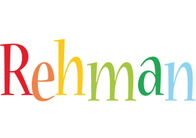 Rehman birthday logo