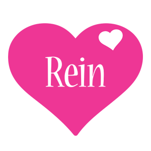 Rein love-heart logo