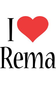 Rema i-love logo