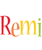 Remi birthday logo