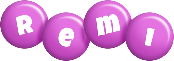 Remi candy-purple logo