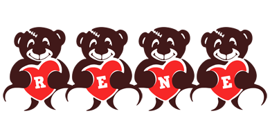 Rene bear logo