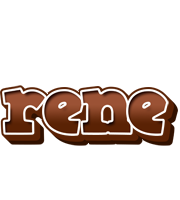 Rene brownie logo