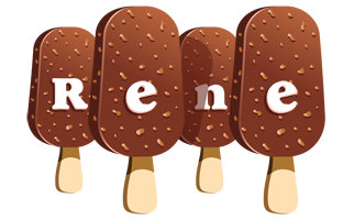 Rene pinup logo