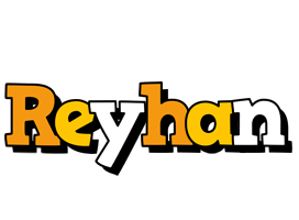 Reyhan cartoon logo