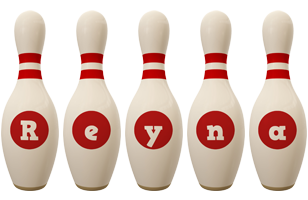 Reyna bowling-pin logo