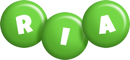 Ria candy-green logo