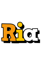 Ria cartoon logo