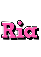 Ria girlish logo