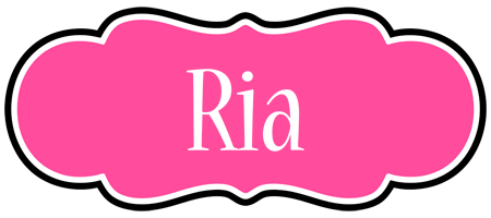 Ria invitation logo