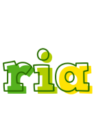Ria juice logo