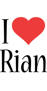 Rian i-love logo