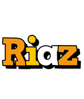 Riaz cartoon logo