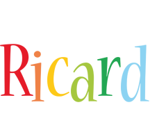 Ricard birthday logo