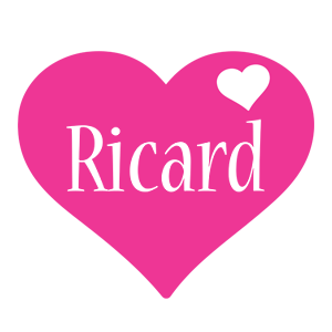 Ricard love-heart logo