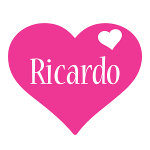 Ricardo love-heart logo