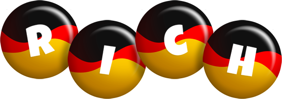 Rich german logo
