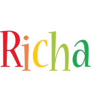 Richa birthday logo