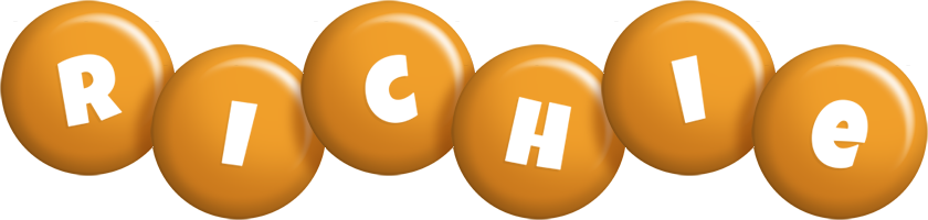 Richie candy-orange logo