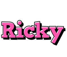 Ricky girlish logo