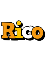 Rico cartoon logo