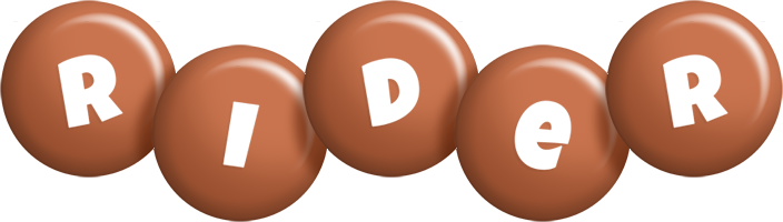 Rider candy-brown logo