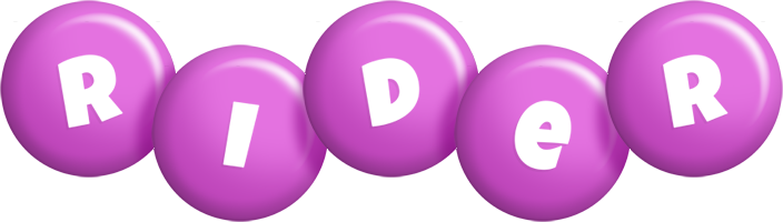 Rider candy-purple logo