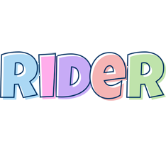Rider pastel logo