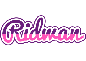 Ridwan cheerful logo