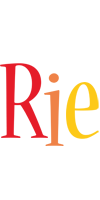 Rie birthday logo