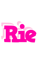 Rie dancing logo