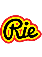 Rie flaming logo