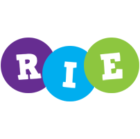 Rie happy logo