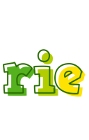 Rie juice logo
