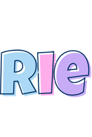 Rie pastel logo