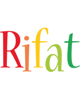 Rifat birthday logo