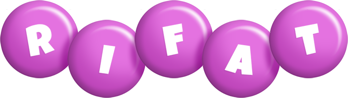 Rifat candy-purple logo
