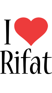 Rifat i-love logo