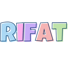 Rifat pastel logo