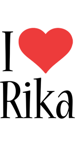 Rika i-love logo