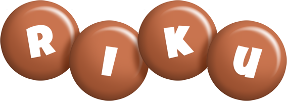 Riku candy-brown logo