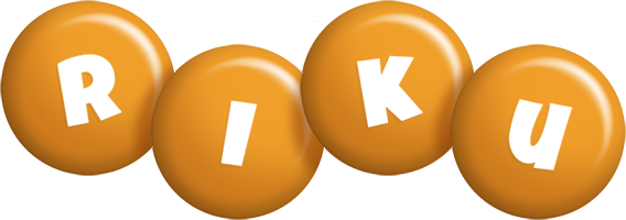 Riku candy-orange logo