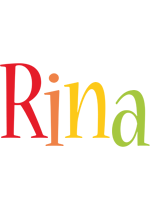 Rina birthday logo