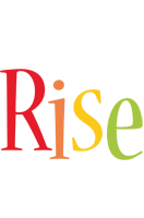 Rise birthday logo